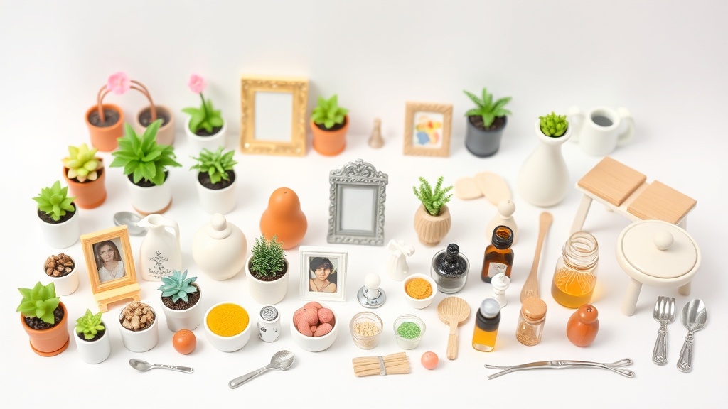 Dollhouse Accessories Australia - DIY dollhouse accessories for adults